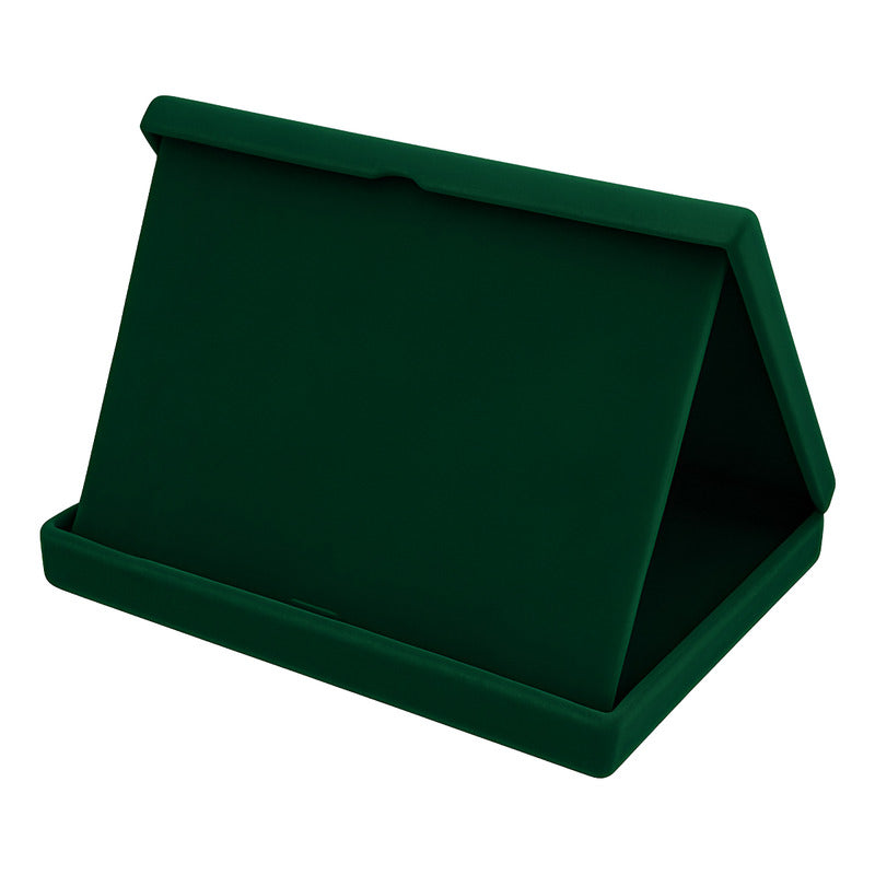 Estojo De Veludo P/placa De Homenagem 21x15 C Aba - Preto