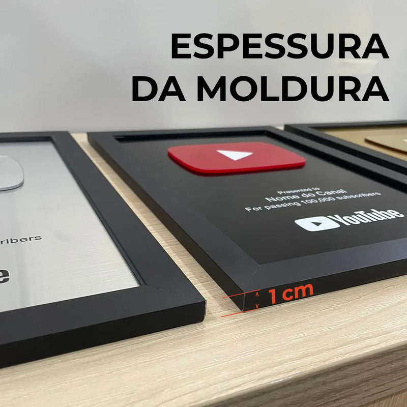 Quadro Decorativo Personalizado Twitch Seguidores