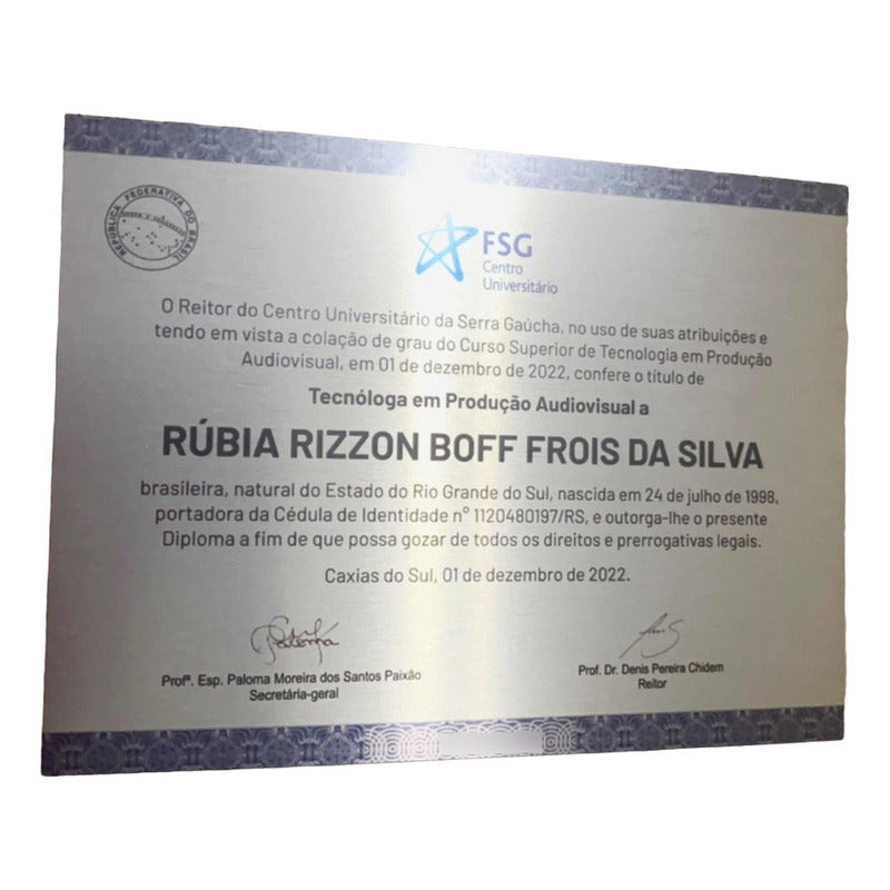 Placa De Inox 40x20