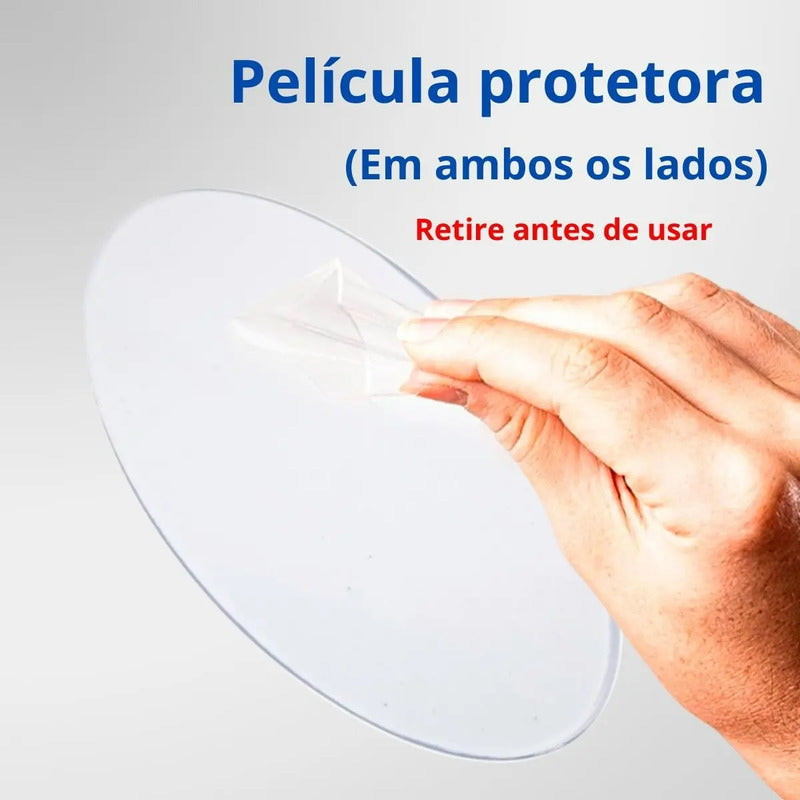 Medalha De Acrílico Redonda 2mm Lisa Kit 50 Un 6cm