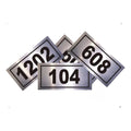 Placa Número Porta Apartamento 10x5 Em Inox