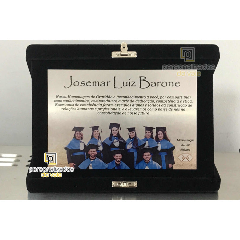 Placas De Homenagem Personalizadas
