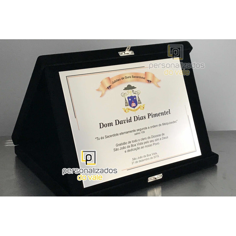Placa De Homenagem Sacerdotes, Padre, Pastor