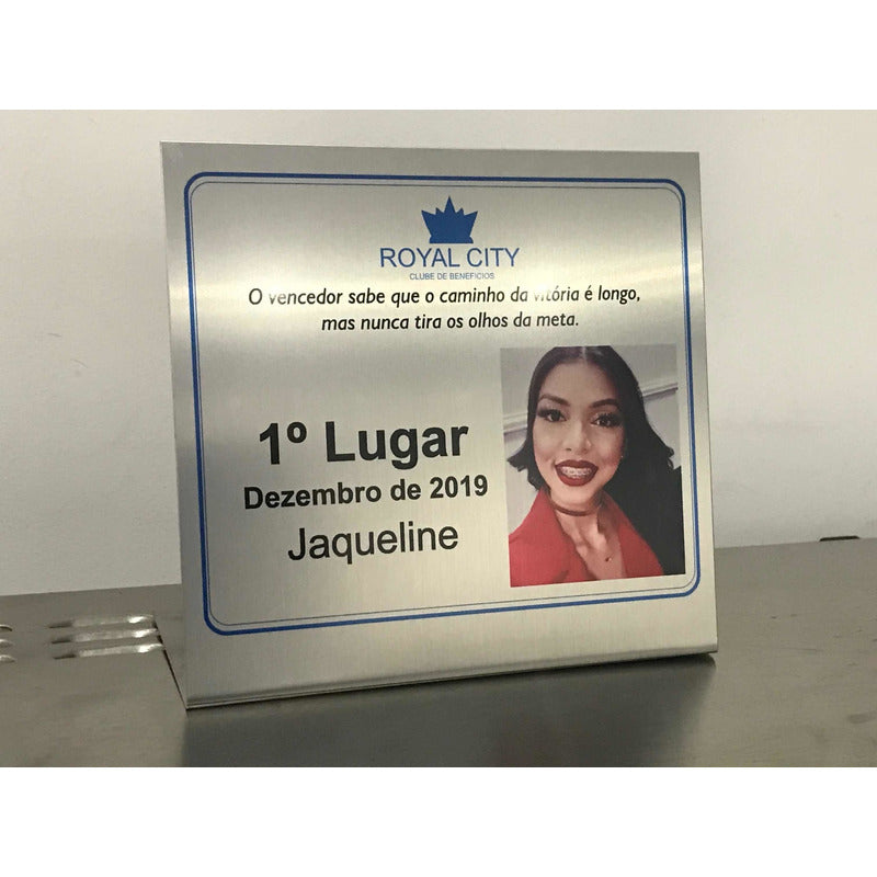 Placa Homenagem Pai