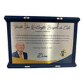 Placa De Homenagem - Envio Imediato