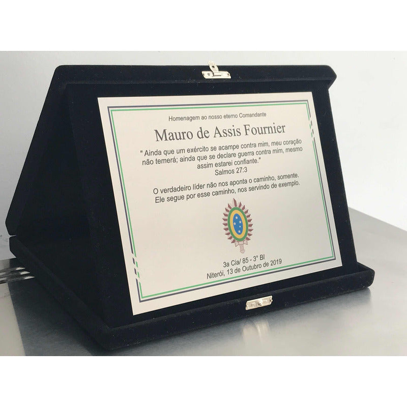 Placas De Homenagem Professor, Homenagear