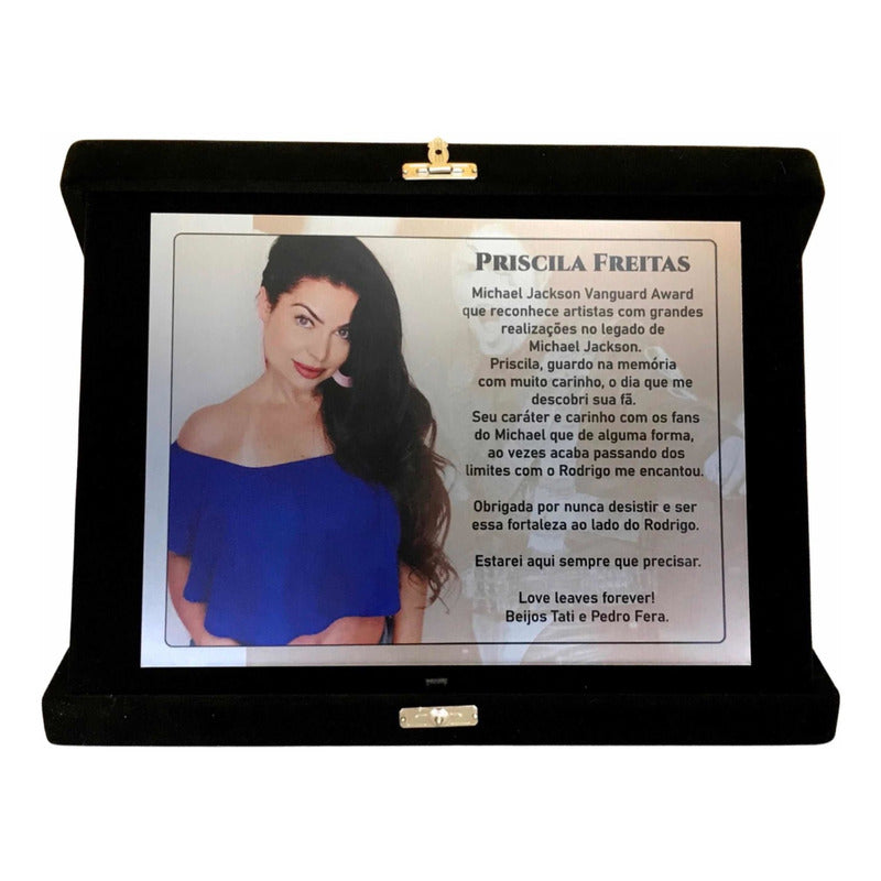 Placa Homenagem / Formatura Placa De Homenagem