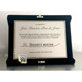 Placa De Homenagem Com Estojo