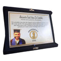 Placa De Aço Escovado