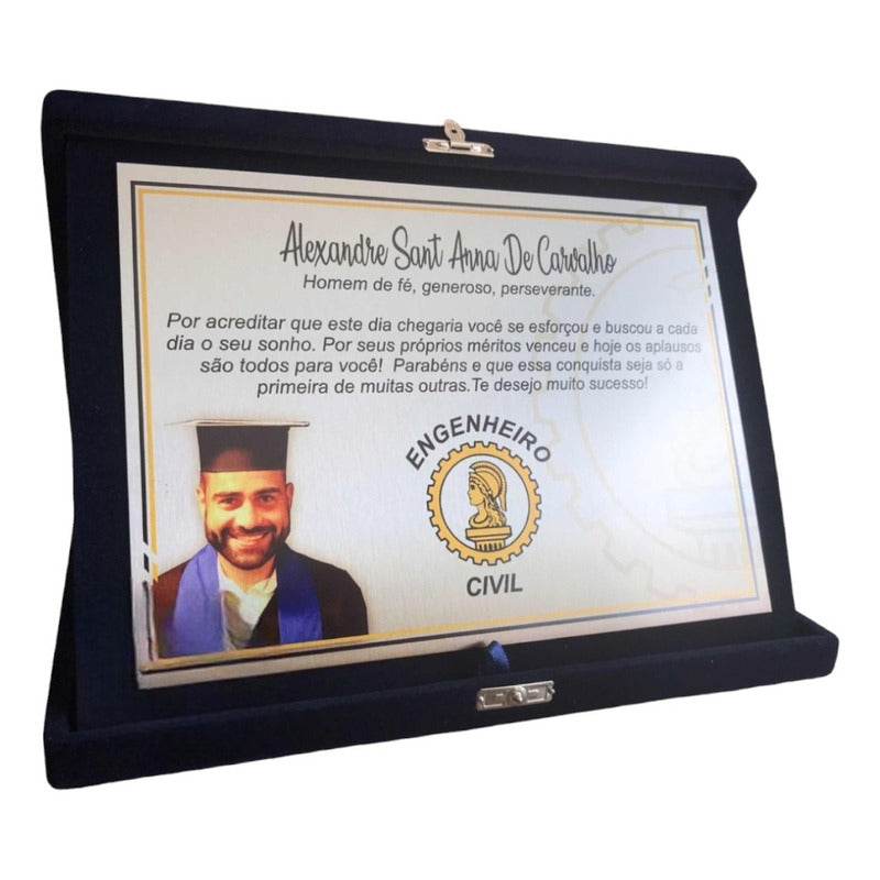 Placa De Aço Escovado