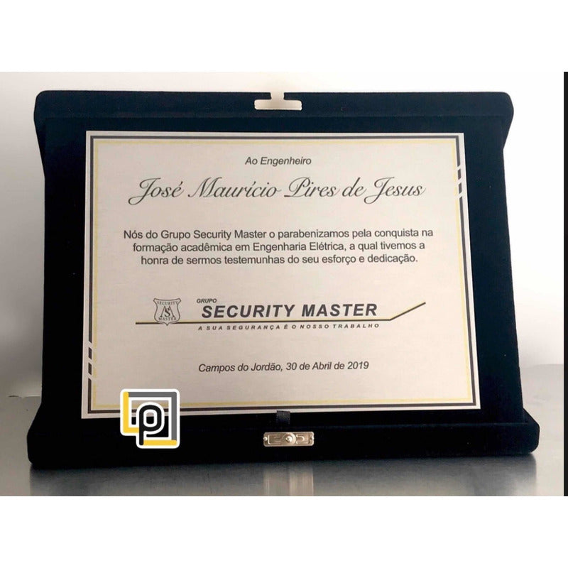 Kit 8 Placas De Homenagem Personalizada