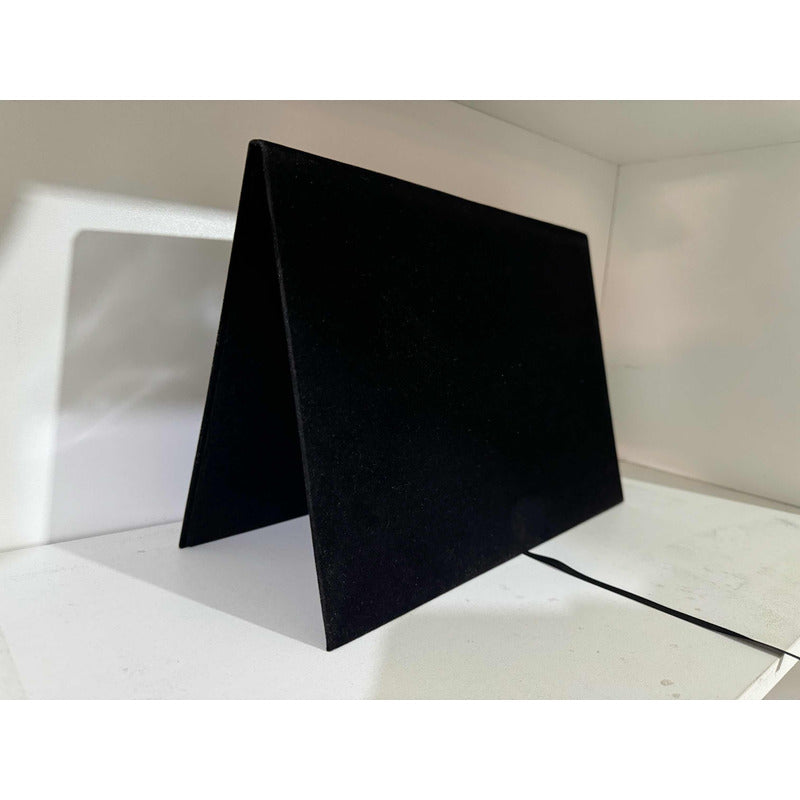 Capa De Veludo Para Placa De Homenagem Grande