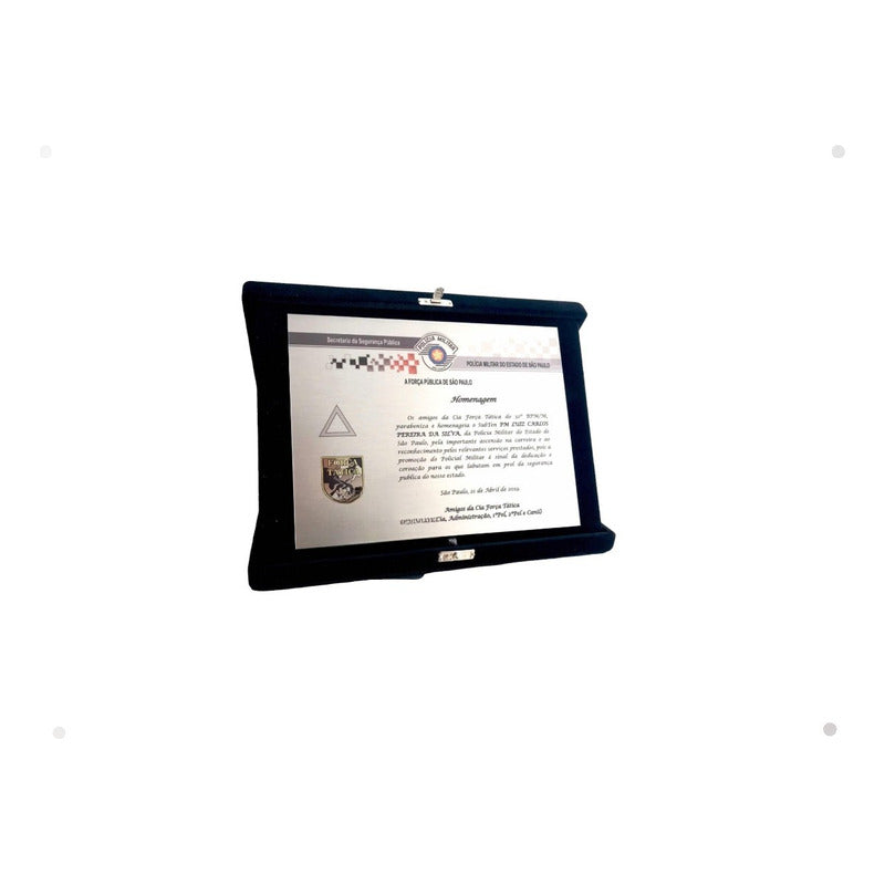 Placa De Homenagem Personalizada