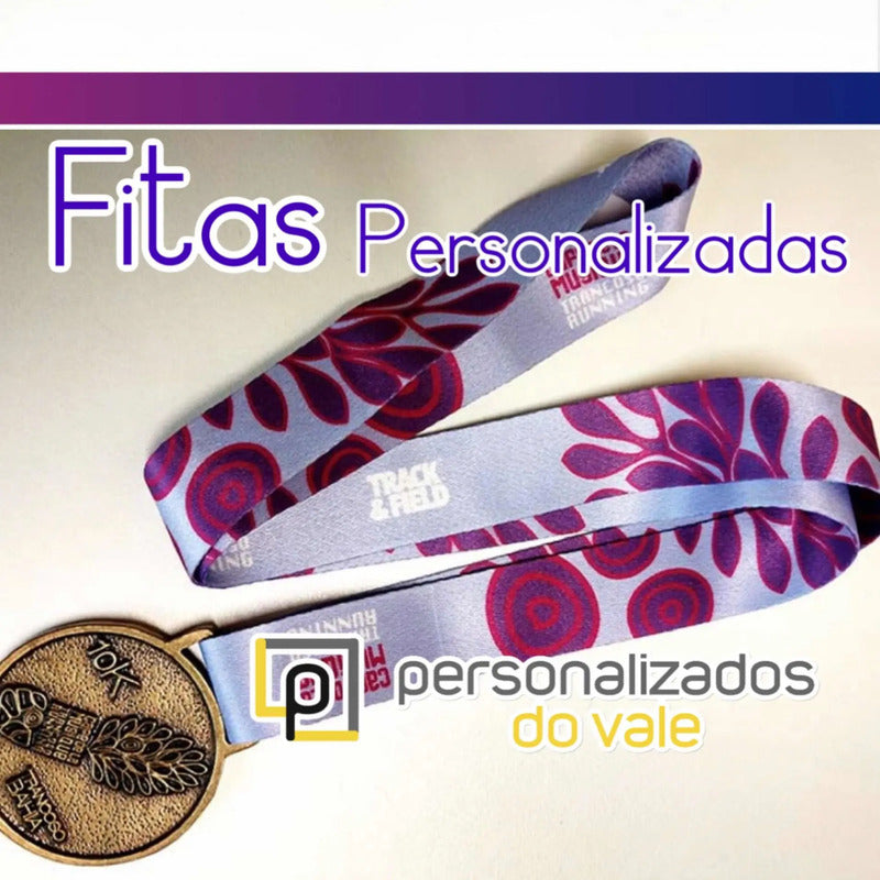 Fitas  Personalizadas 22mm - 100 Unidades