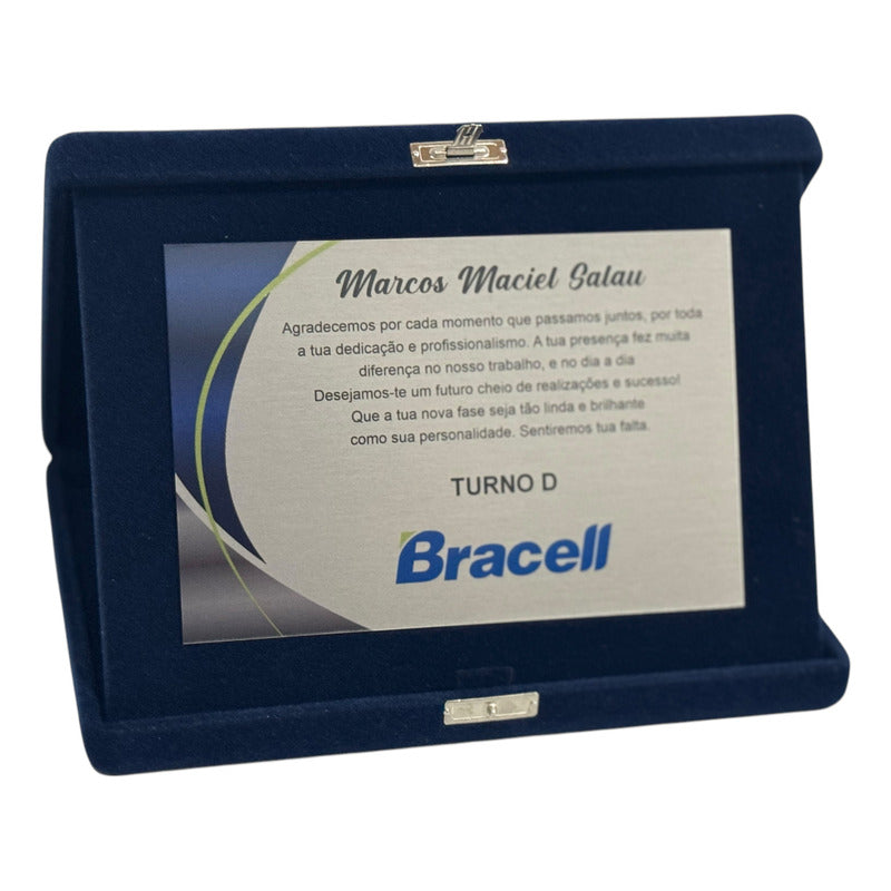 Placas De Homenagem