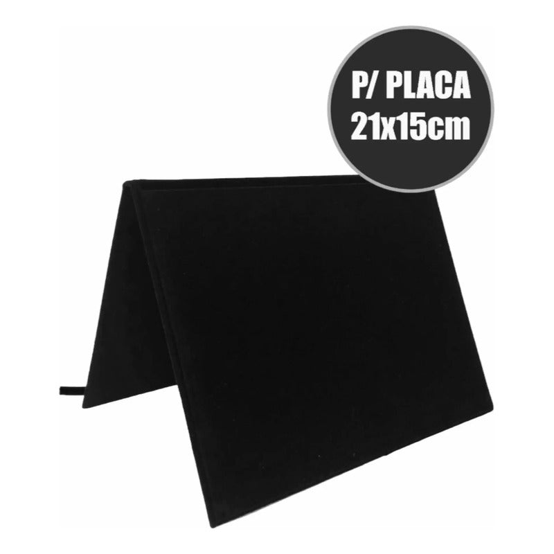 Capa De Veludo Para Placa De Homenagem