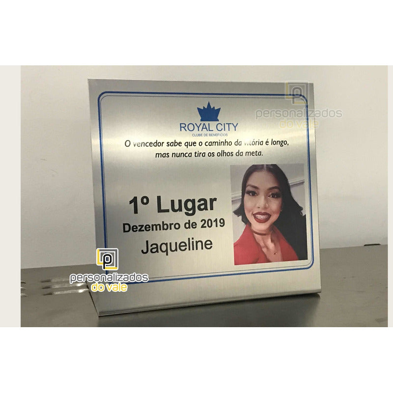 Placa De Reconhecimento