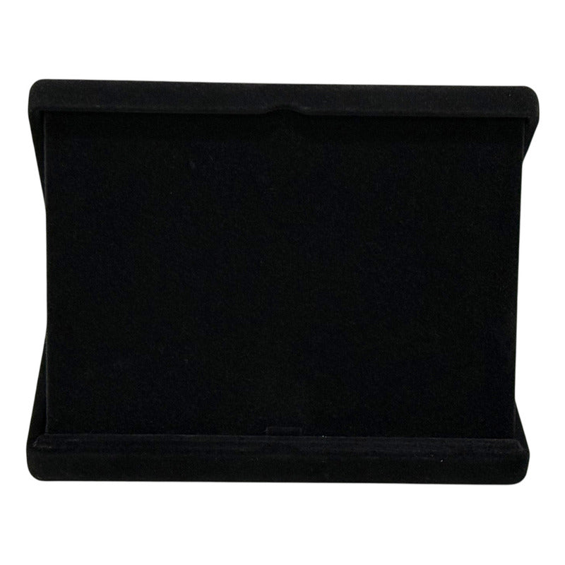 Estojo De Veludo Preto P/ Placa De Homenagem 10x15 C Aba