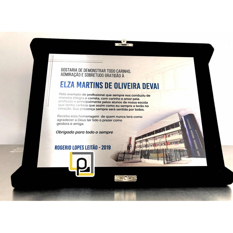 Placas De Homenagem