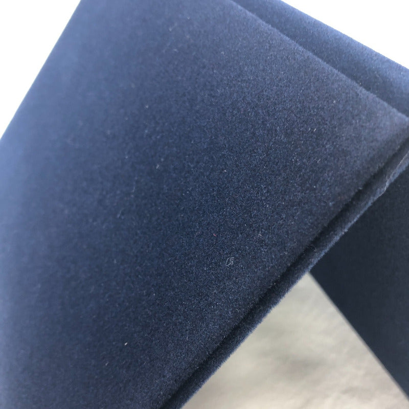 Estojo De Veludo Tipo Capa Placa De Homenagem 10x15 - Azul