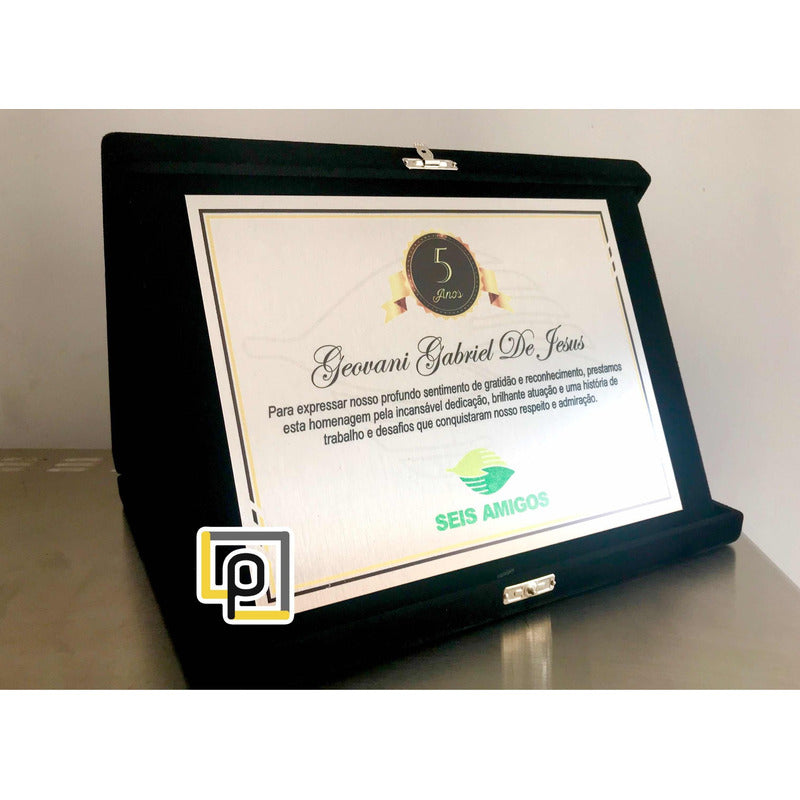 Placa De Homenagem Personalizados Do Vale