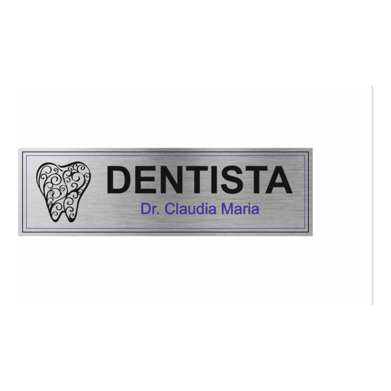 Placa Advogado, Médico, Nutricionista, Escritório