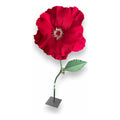Flor Gigante Decorativa Vermelho