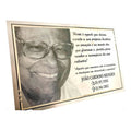 Placa Jazigo / Cemitério Póstuma