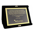 Placa De Homenagem Especial