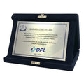 Placa De Homenagem Aço Escovad 15x10