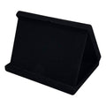 Estojo De Veludo P/placa De Homenagem 18x12cm C Aba - Preto