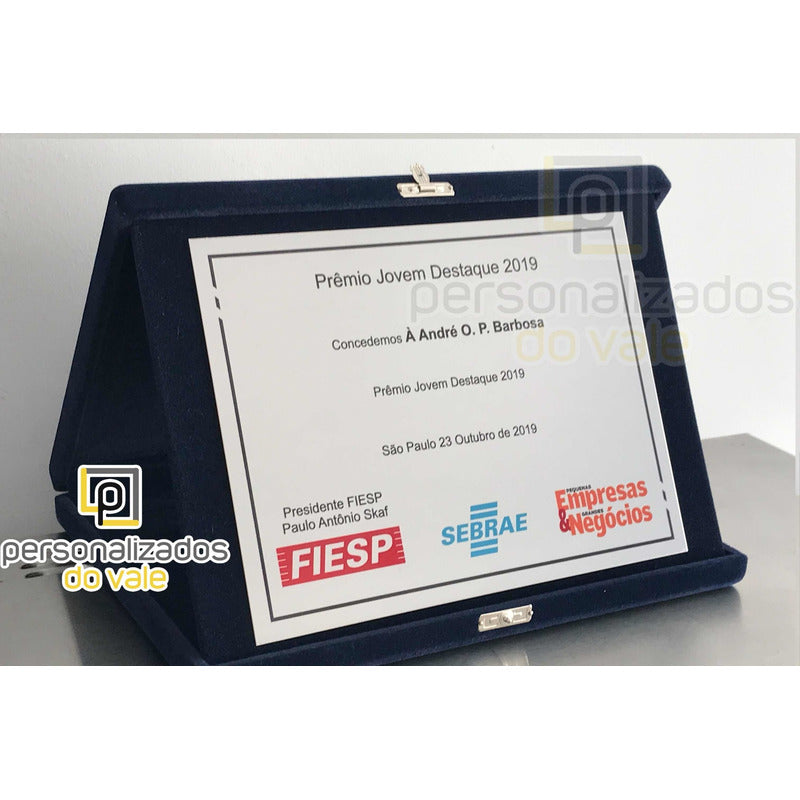 Placa De Homenagem Professor / Professora