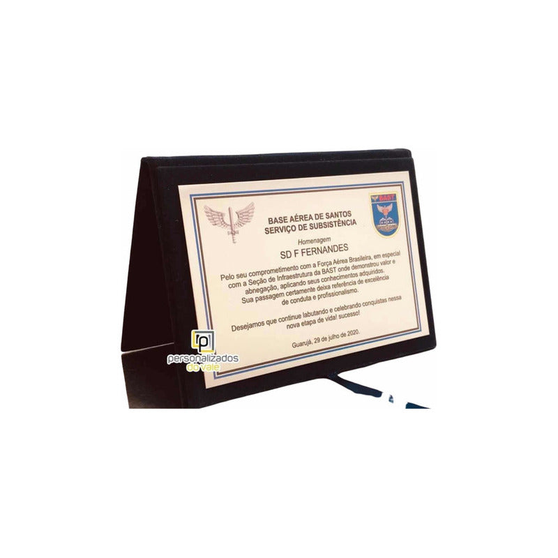 Placa Fuzileiros, Marinha, Exército, Aeronáutica