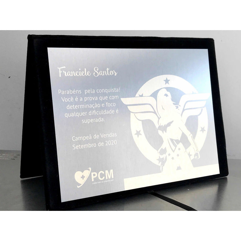 Placa De Homenagem