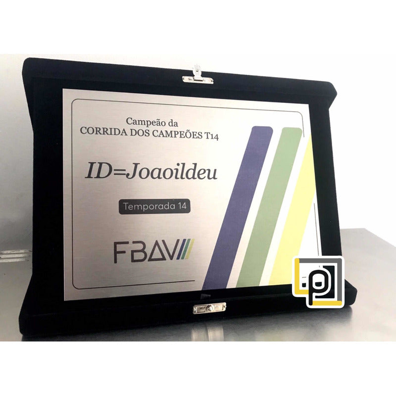 Placa De Homenagem, Formatura, Aço Inox