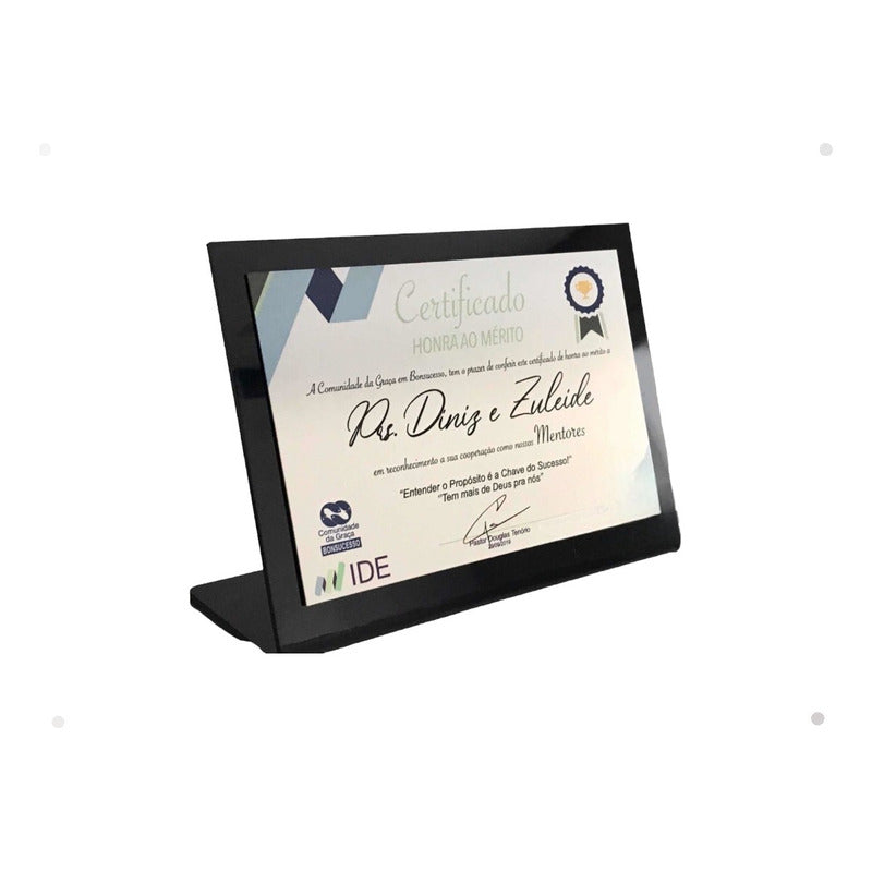 Placa De Homenagem Personalizados Do Vale