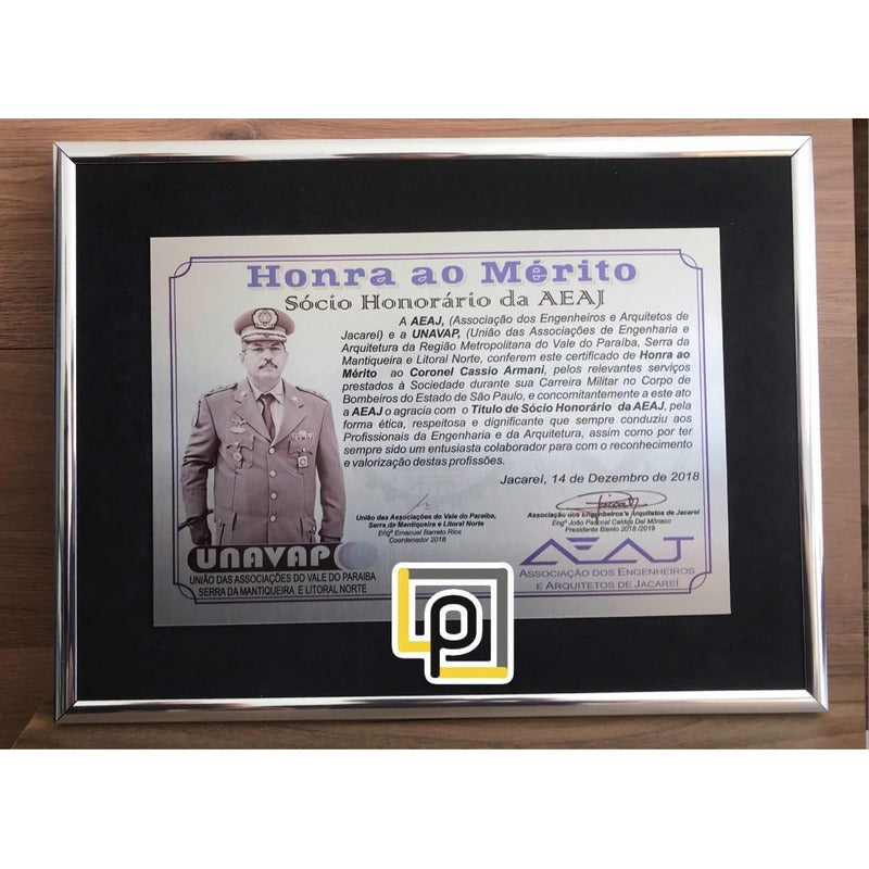 Placa De Inox 30x20