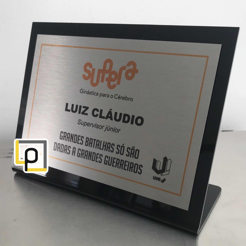 Placa De Homenagem Personalizados Do Vale