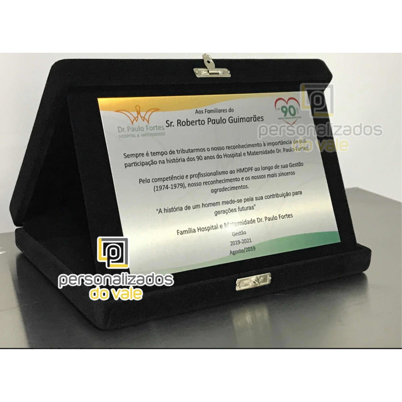 Placas De Homenagem Professor, Homenagear