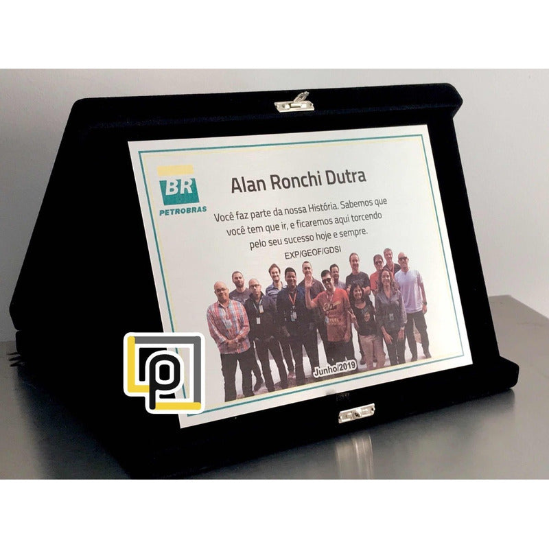 Placa Homenagem / Formatura
