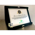 Placa De Homenagem Com Estojo