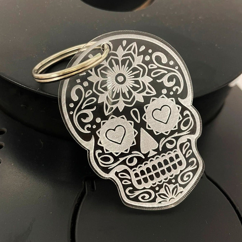 Chaveiro Personalizado Brinde Logo Empresa Acrílico 20un Transparente