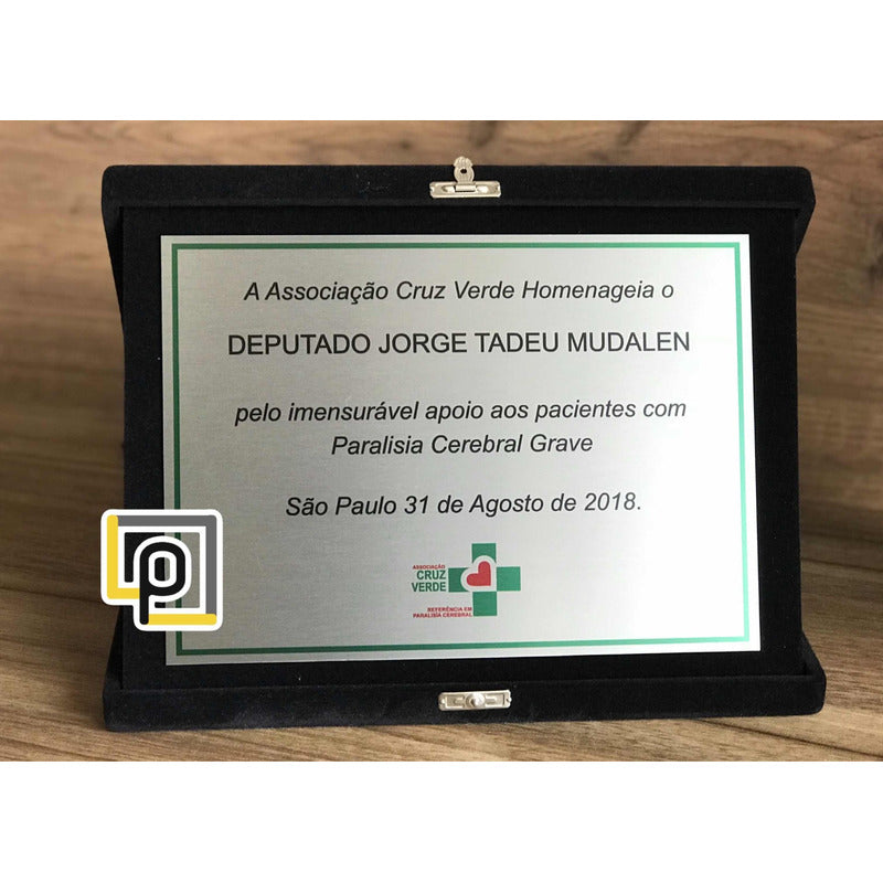 Placas De Homenagem Personalizados Do Vale
