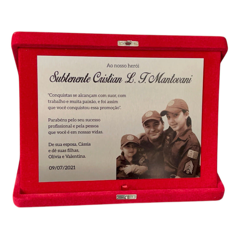 Placas De Homenagem