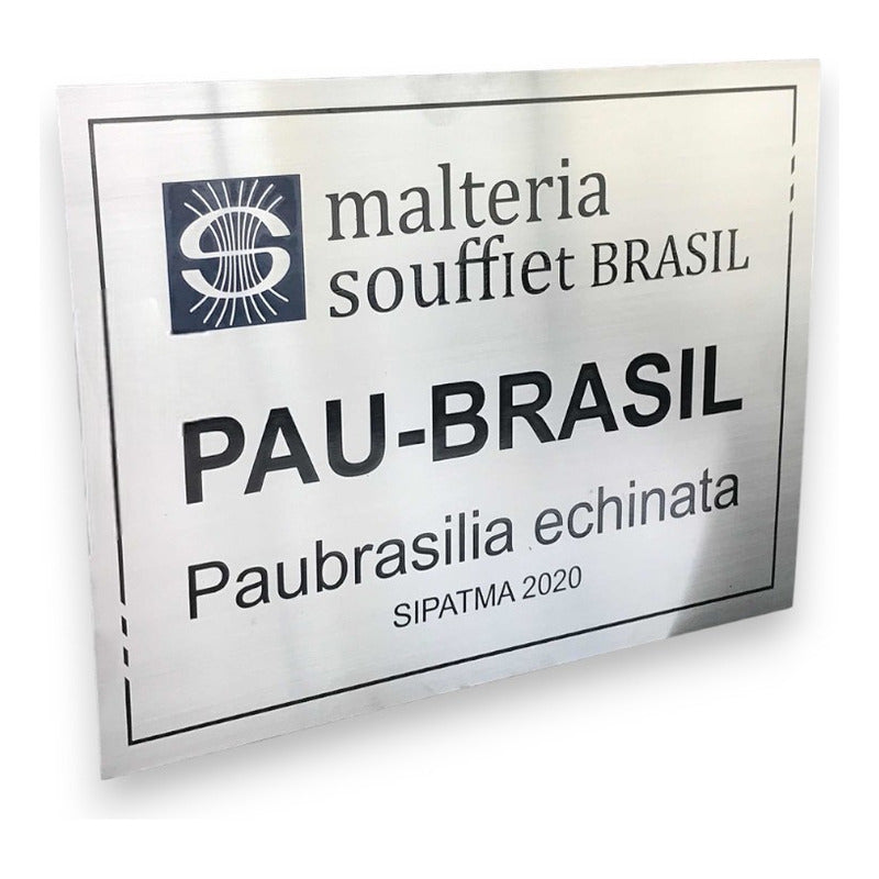 Kit Placa De Aço Inox 1 -20x30 + 8-placas 15x10