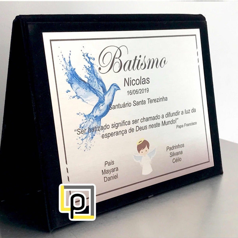 Placa De Homenagem Formatura
